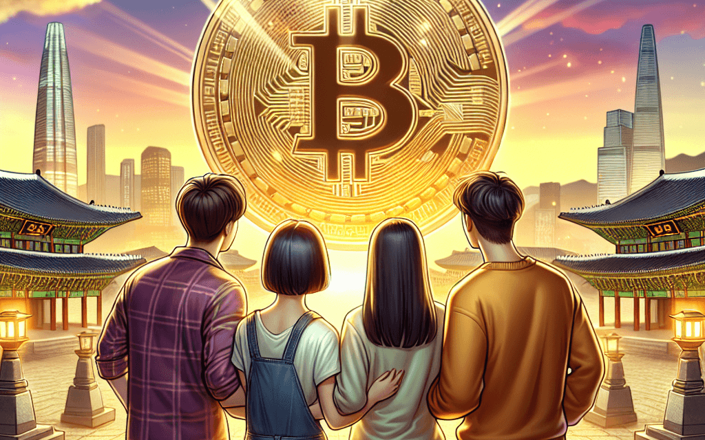 Report shows a third of South Koreans now own crypto with this coin in focus