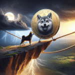 Dogecoin price nears breaking point as price action tightens within a bearish pattern