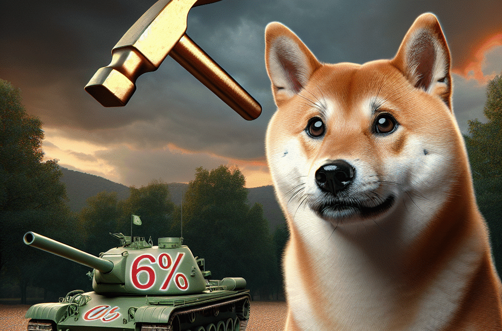 Shiba Inu Tanks 6% But 'Inverted Hammer' Offers Hope to Bulls