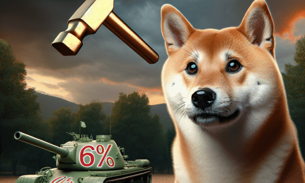 Shiba Inu Tanks 6% But 'Inverted Hammer' Offers Hope to Bulls