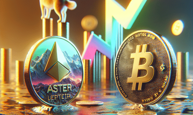 Altcoins update: Aster flips Hyperliquid in futures volume, DOGE targets $0.5