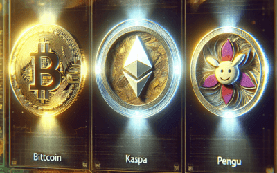 Top 3 Trending Crypto On Coinpedia Markets: Bitcoin, Kaspa, Pengu