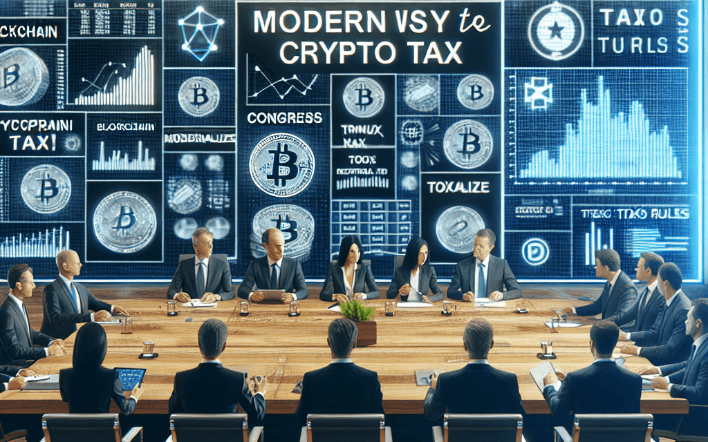 Blockchain Association urges Congress to modernize crypto tax rules