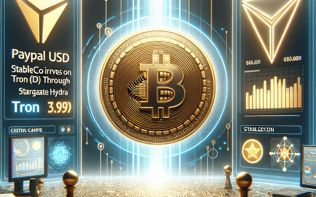 PayPal USD stablecoin arrives on TRON through Stargate Hydra