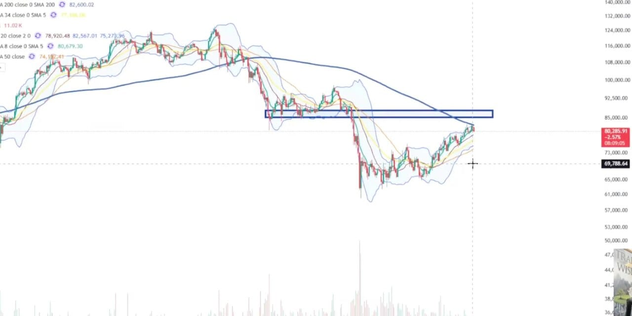 Veteran Crypto Trader Warns Bitcoin Now Facing Big Resistance, Says BTC Must Breach Key Level To Confirm Bottom