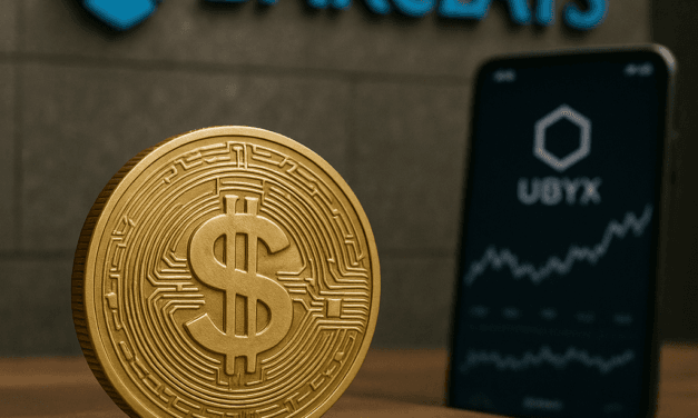 Barclays steps into stablecoin infrastructure with Ubyx investment