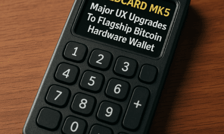 Coinkite Launches Coldcard MK5: Major UX Upgrades To Flagship Bitcoin Hardware Wallet