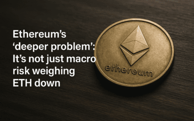 Ethereum’s ‘deeper problem’ – It’s not just macro risk weighing ETH down