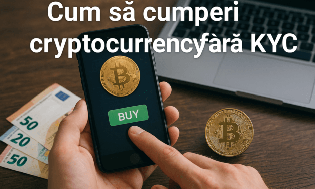 Cum să cumperi cryptocurrency fără KYC