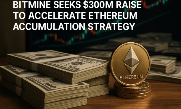 Bitmine Seeks $300M Raise To Accelerate Ethereum Accumulation Strategy
