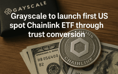 Grayscale to launch first US spot Chainlink ETF through Trust conversion