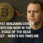 Analyst Benjamin Cowen Says Bitcoin Now in the Final Stage of the Bear Market – Here’s His Timeline