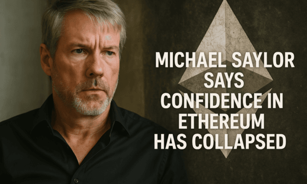 Michael Saylor Says Confidence in Ethereum Has Collapsed