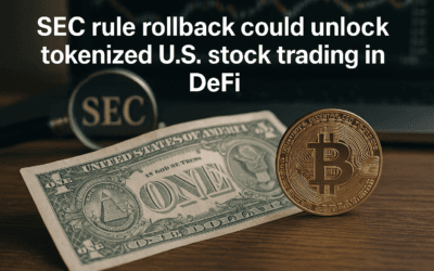 SEC rule rollback could unlock tokenized U.S. stock trading in DeFi