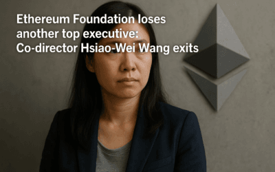 Ethereum Foundation loses another top executive: Co-director Hsiao-Wei Wang exits