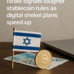 Israel signals tougher stablecoin rules as digital shekel plans speed up