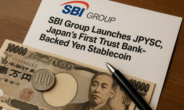 SBI Group Launches JPYSC, Japan’s First Trust Bank-Backed Yen Stablecoin