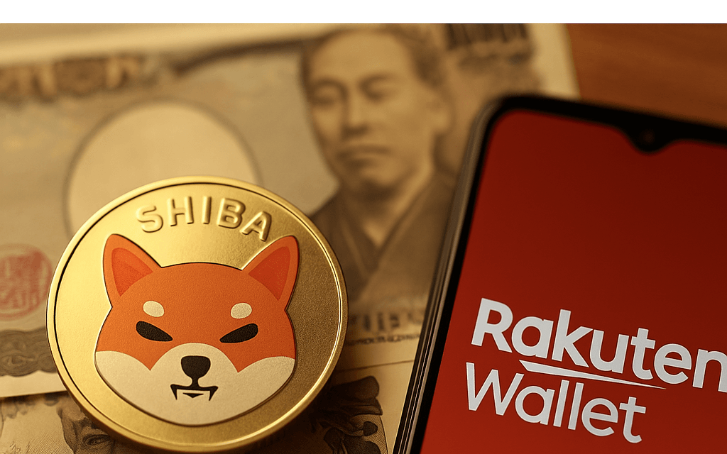 SHIB gains Japan retail push through Rakuten Wallet