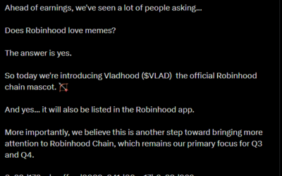 Robinhood CEO Vlad Tenev’s X account hacked in M memecoin scam