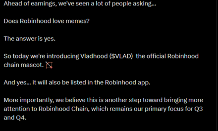 Robinhood CEO Vlad Tenev’s X account hacked in $10M memecoin scam