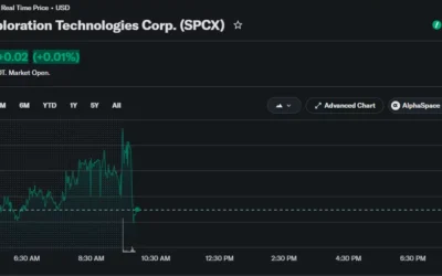 Elon Musk’s SpaceX wallet stirs Bitcoin fears as SPCX sinks 25%