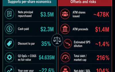 DeFi Development Reports .3M Q2 Loss Amid Debt, Dilution