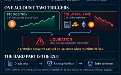 Your Bitcoin trade can now get liquidated because a stock crashed