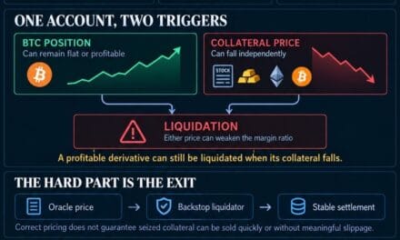 Your Bitcoin trade can now get liquidated because a stock crashed