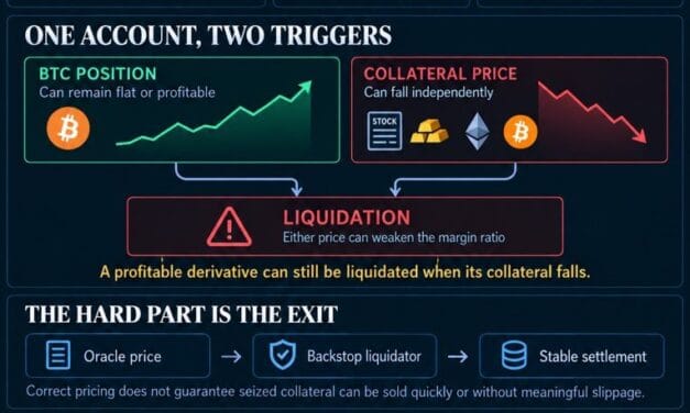 Your Bitcoin trade can now get liquidated because a stock crashed