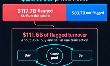 Solana DEX volume spike hides circular trades, and automated bots are blamed